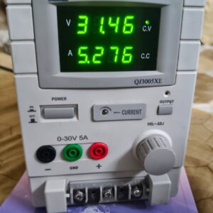 QJ3005XE DC regulated laboratory power supply front view
