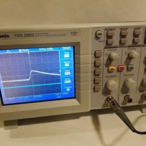 Tektronix TDS 2002C digital storage oscilloscope front view